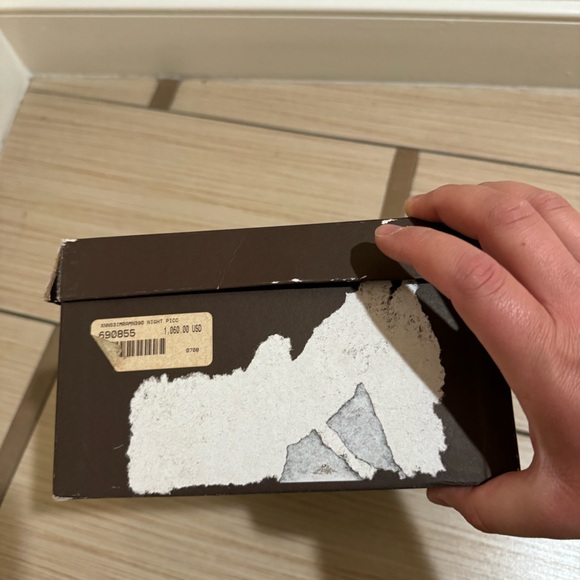 Louis Vuitton Satin Metallic Gold Motard Piccadilly Peep Toe Slingback Platform - Picture 10 of 13